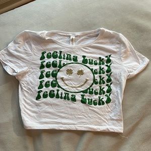 Feeling lucky crop top